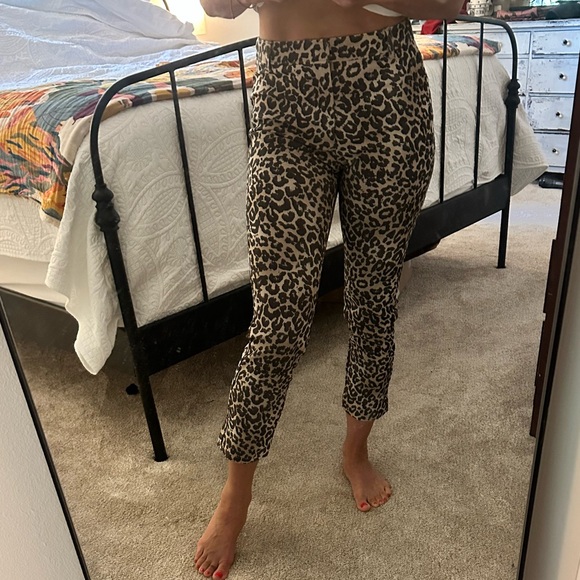 Free People Leopard Crop size 8 - Picture 11 of 15